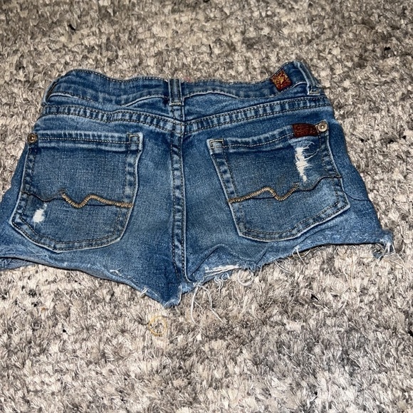 7 for All Mankind Cut Offs - Picture 1 of 2